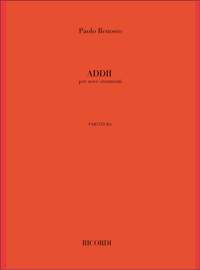 P. Renosto: Addii