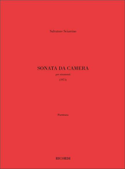Salvatore Sciarrino: Sonata Da Camera