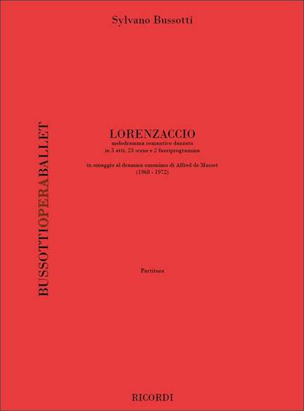 Sylvano Bussotti: Lorenzaccio