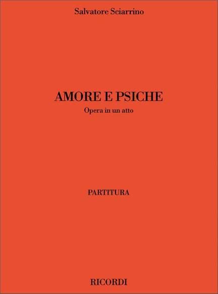 Salvatore Sciarrino: Amore E Psiche