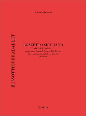 Sylvano Bussotti: Bozzetto Siciliano (Tredici Trame, N. 9)