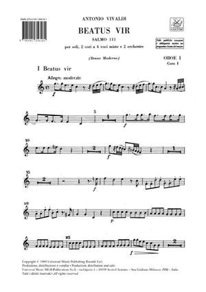 Antonio Vivaldi: Beatus Vir. Salmo 111, Rv 597