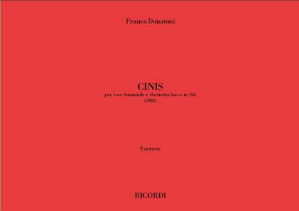 Franco Donatoni: Cinis
