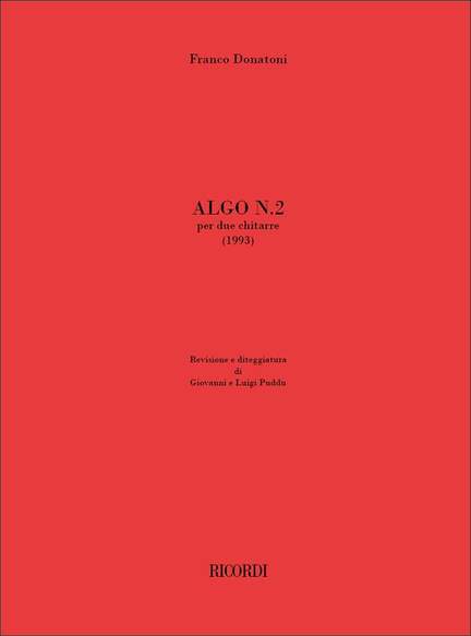 Franco Donatoni: Algo N. 2