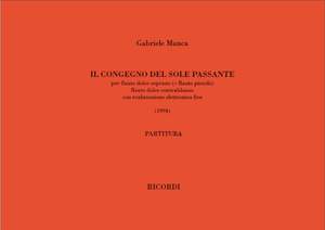 G. Manca: Il Congegno Del Sole Passante