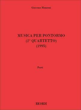 Giacomo Manzoni: Musica Per Pontormo (Secondo Quartetto)