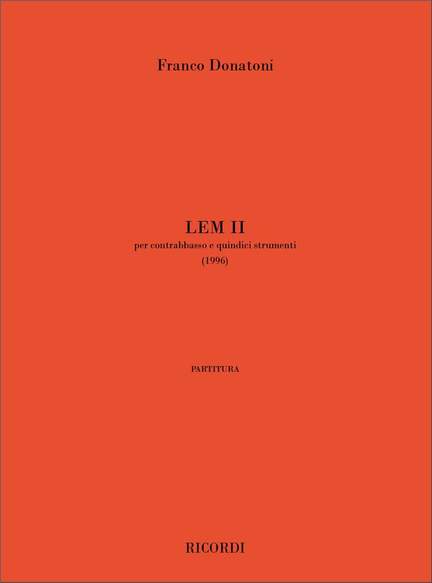 Franco Donatoni: Lem II