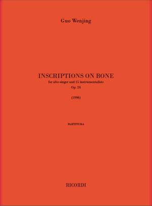 Guo Wenjing: Inscriptions On Bone