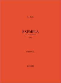 Ivo Malec: Exempla