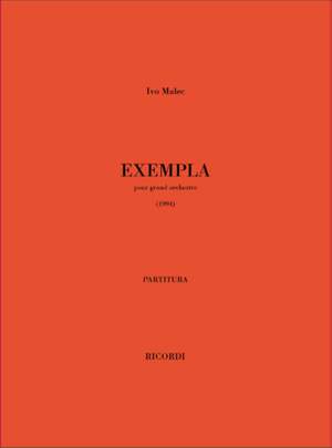 Ivo Malec: Exempla