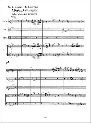 Wolfgang Amadeus Mozart: Adagio KV 356 (617A)