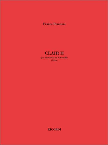 Franco Donatoni: Clair II
