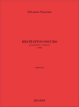 Salvatore Sciarrino: Recitativo Oscuro