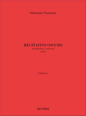 Salvatore Sciarrino: Recitativo Oscuro