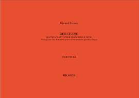 Gérard Grisey: Berceuse