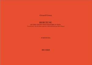 Gérard Grisey: Berceuse
