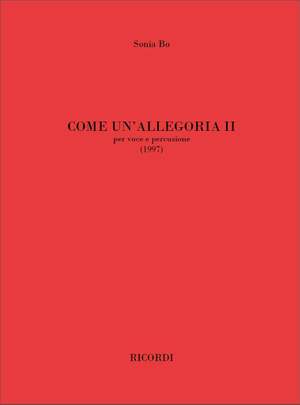S. Bo: Come Un'Allegoria Ii