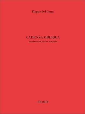 Filippo Del  Corno: Cadenza Obliqua