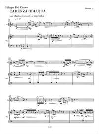Filippo Del  Corno: Cadenza Obliqua