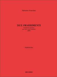 Salvatore Sciarrino: Due Smarrimenti