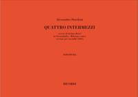 Alessandro Sbordoni: Quattro Intermezzi