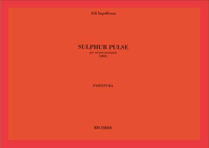 A. Ingolfsson: Sulphur Pulse