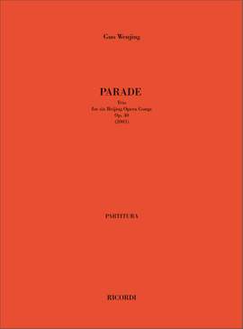 Guo Wenjing: Parade. Trio Op. 40