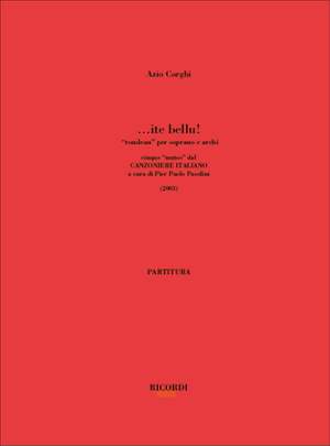 Azio Corghi: ... Ite Bellu!
