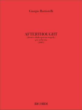 Giorgio Battistelli: Afterthought