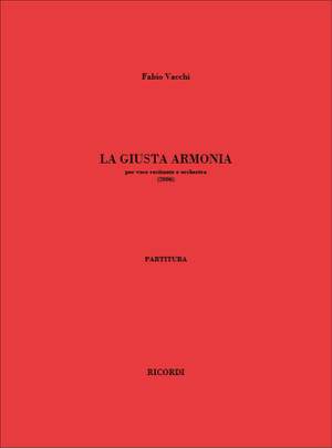 Fabio Vacchi: La Giusta Armonia
