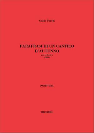 Guido Turchi: Parafrasi Di Un Cantico D'Autunno