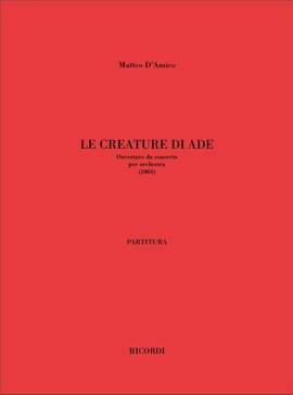M. D'Amico: Le Creature Di Ade