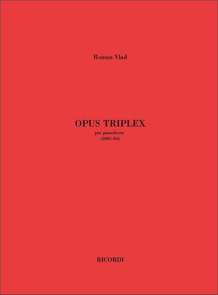 Roman Vlad: Opus Triplex