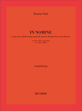 Roman Vlad: In Nomine