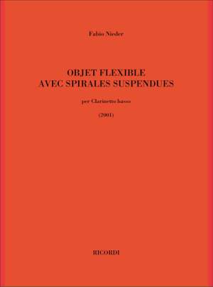 Fabio Nieder: Object Flexible Avec Spirale Suspendues