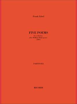 Frank Zabel: Five Poems