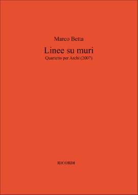 Marco Betta: Linee Sui Muri