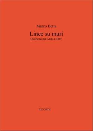 Marco Betta: Linee Sui Muri