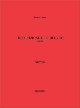M. Lanza: Descrizione Del Diluvio