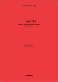 Giorgio Battistelli: Planctus