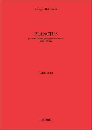 Giorgio Battistelli: Planctus