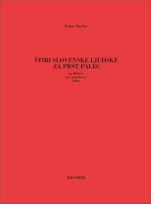 Fabio Nieder: Stiri Slovenski Ljudske Za Prst Palec