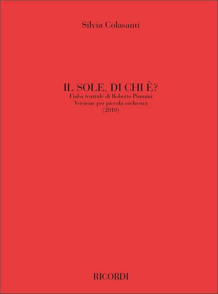 Silvia Colasanti: Il sole, di chi è?
