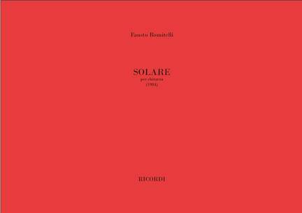 Fausto Romitelli: Solare