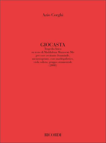 Azio Corghi: Giocasta