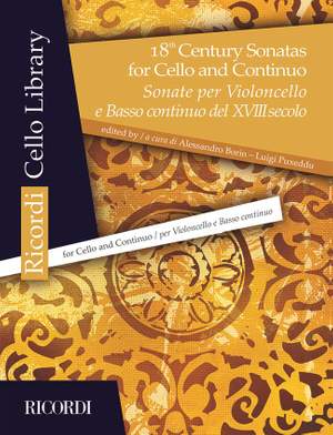 18th Century Sonatas for Cello and Continuo