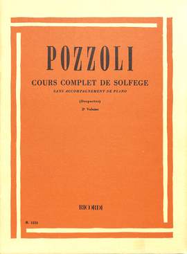 Ettore Pozzoli: Cours Complet de Solfege Vol. 2