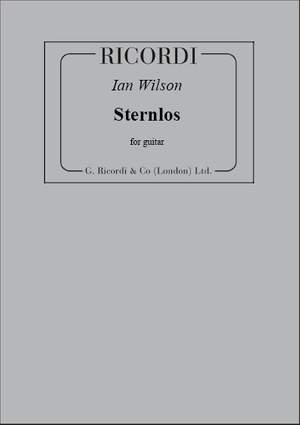 Ian Wilson: Sternlos
