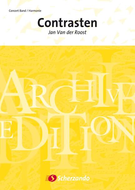 Jan Van der Roost: Contrasten