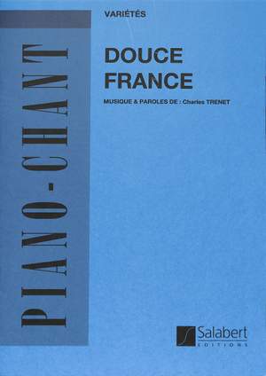 Charles Trenet: Douce France Varietes Chant Seul